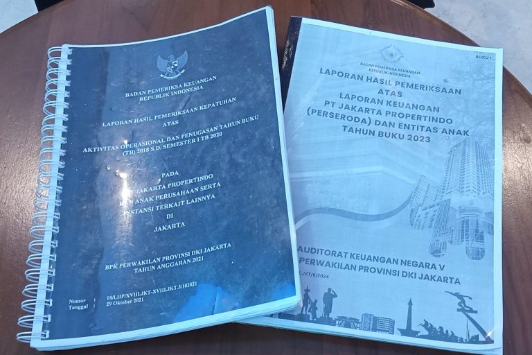 BPK Mencurigai Kecurangan PT Jakpro