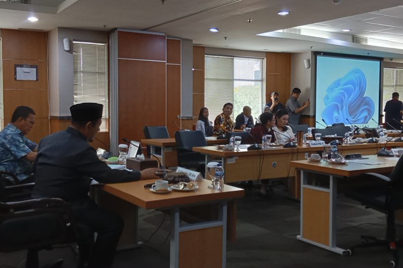 Rapat Usulan Nama Pengganti PJ Gubernur. *RIC/Kirman