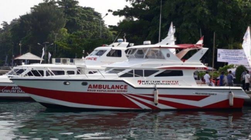 Kapal Layanan Kesehatan Kepulauan Seribu. ist