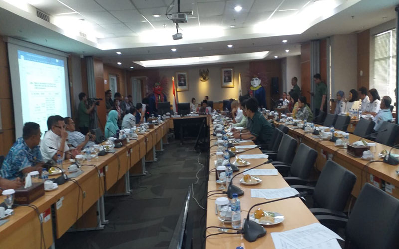 Suasana Rapat Bamus DPRD DKI Jakarta dipimpin Ketua DPRD DKI Jakarta Khoiruddin. *ric/andreas