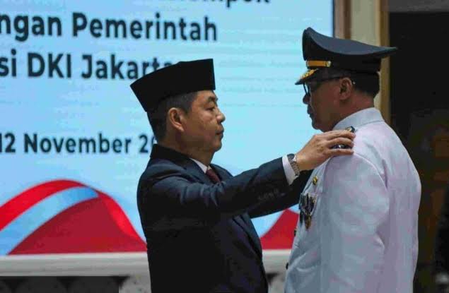 Pelantikan Tujuh Pejabat Tinggi Pratama Pemprov DKI Jakarta, Kamis (28112024). ist