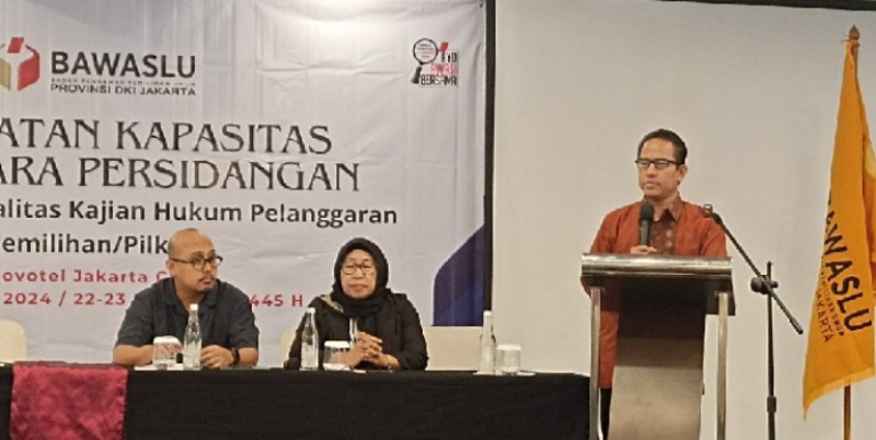 Kordiv Hukum dan Diklat Sakhtoji sekaligus Penanggung jawab BImtek PTPS. *ist