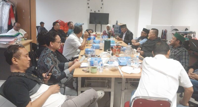Pertemuan KONI DKI dengan sejumlah Aktivis Jakarta, Jumat (20/12/2024), di Gedung KONI DKI. *ist