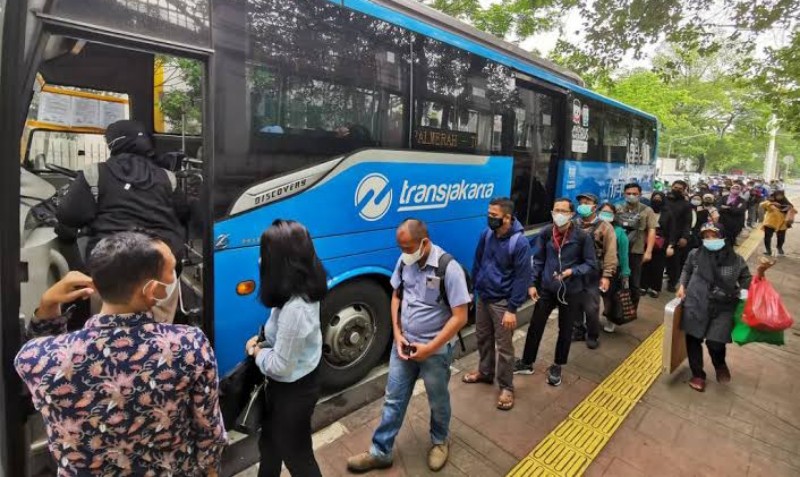 TransJakarta Gratis akan dievaluasi. *ist