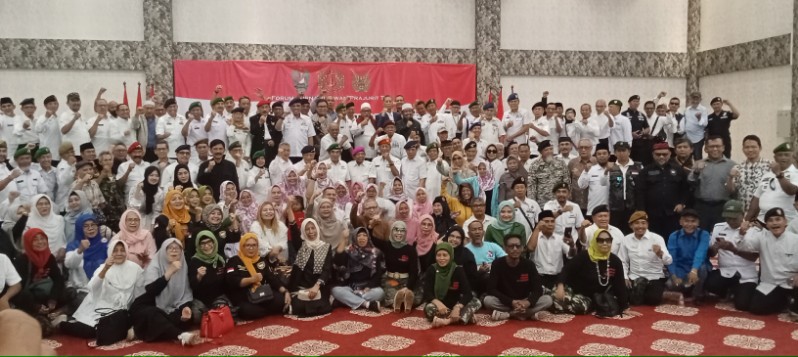 Silaturahmi Forum Purnawirawan Prajurit TNI dengan Tokoh Masyarakat, Kamis (18/4/2025). *kirman/ric