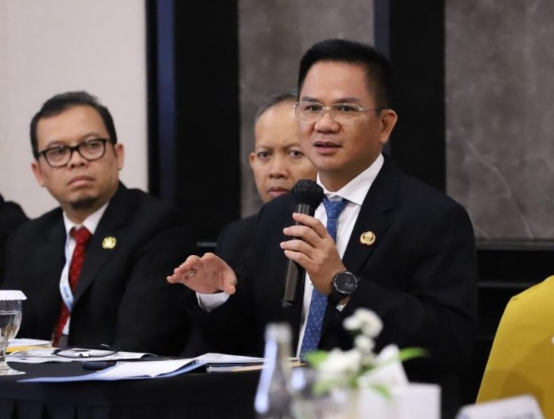 Kadishub DKI Jakarta Syafrin Liputo saat mengikuti Pelatihan Kepemimpinan Nasional Tingkat II Angkatan VII Tahun 2025, di Jakarta. *ist