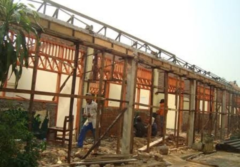 Proyek Rehab Sekolah. *ist