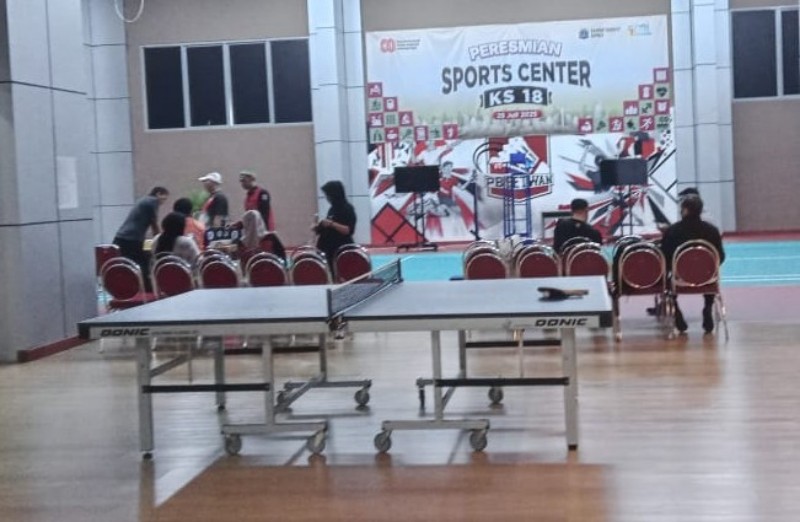 Sport Center DPRD DKI Jakarta kendati sudah memiliki peralatan yang bagus dan lengkap tapi masih ada permintaan agar dilengkapi lagi. *Andreas/ric
