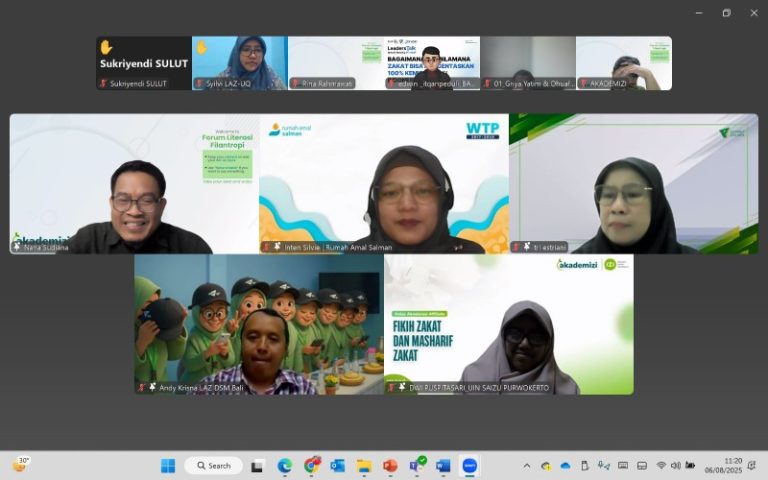 Amil Zakat Harus Sejahtera, Kompeten dan Profesional