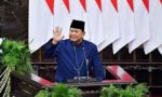 Presiden Prabowo Subianto menyampaikan pidato kenegaraan di MPR pada Sabtu (16/8/2025). *ist