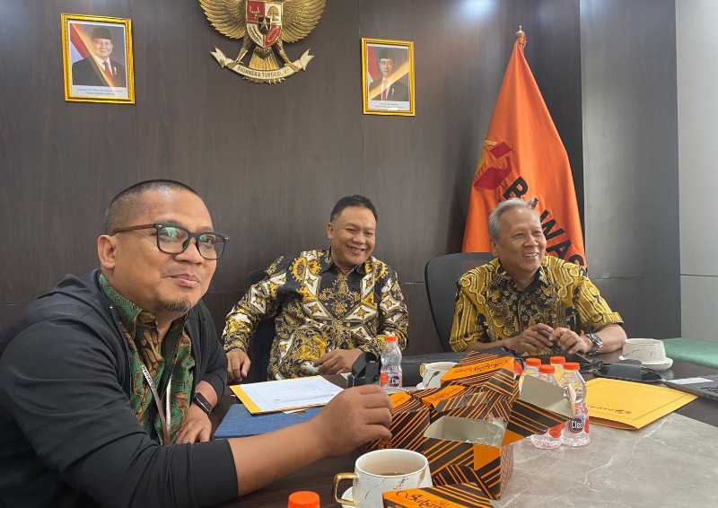 M. Sitoh Anang (TA Bawaslu RI, M. Fadillah dan Achmad Fachrudin (Nara sumber). *ist