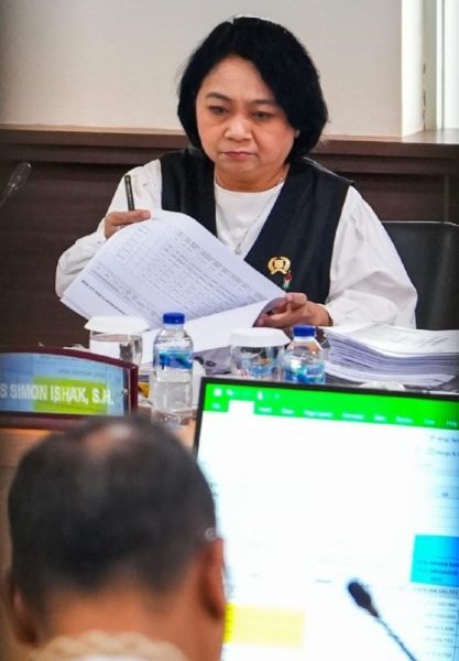 Anggota Komisi C DPRD DKI Josephine Simanjuntak menyoal penerimaan PT Ekstrasi Minyak yang di PT JOE anak perusahaan PT JakPro. *Ist