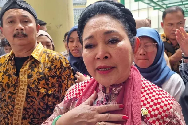 Ketua Komisi IV DPR-RI Titiek Soeharto memyoal pernyataan Mantan Presiden Jokowi mendukung Prabowo - Gibran periode 2029-2034, belum memikirkan dua periode. *ist