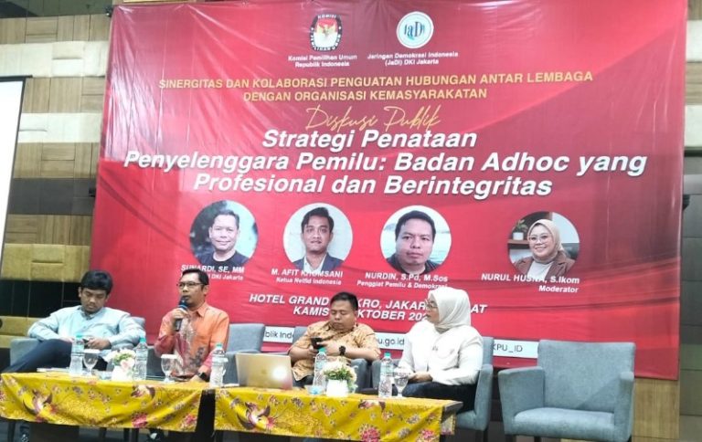 Urun Rembuk Perbaikan Penyelenggara Pemilu Adhoc