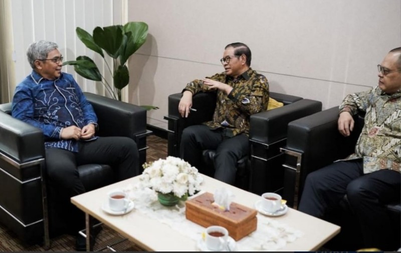 Gubernur DKI Jakarta Pramono Anung ke KPK untuk membahas lahan RS Sumber Waras yang terbengkalai. *ist