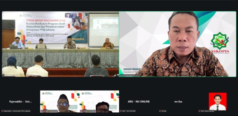 Prodi KPI Universitas PTIQ Gelar Review Kurikulum