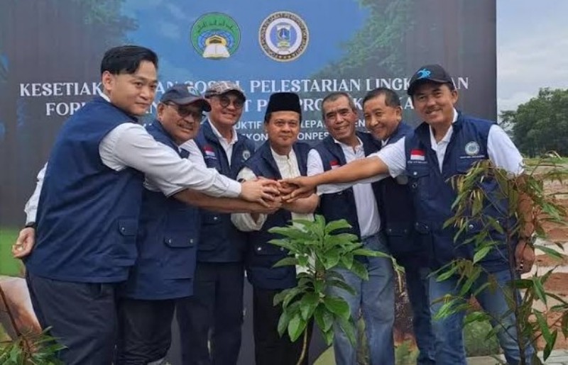 Forum Purna Pejabat DKIJakarta dibawah pimpinan Ketua Umum Syahrul Effendi akan kembali melaksanakan Jariyah Hijau berupa penanaman pohon di Kompleks Sekolah PKP JIS. *Ist