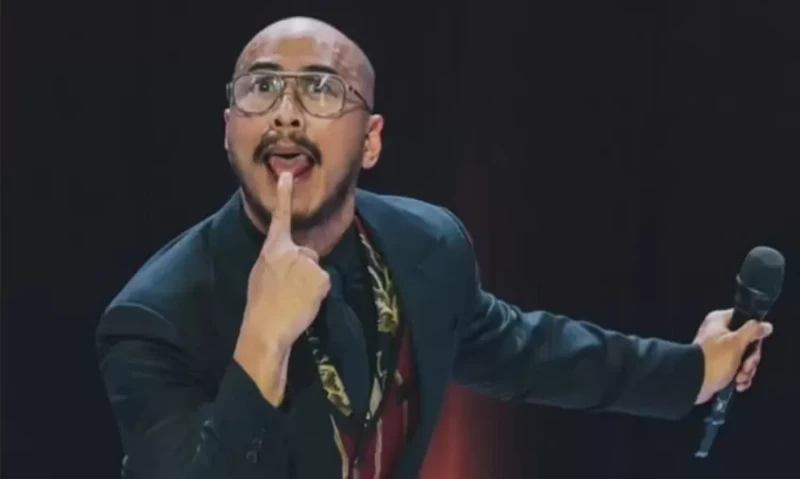 Komika Pandji Pragiwaksono dilaporkan ke Kepolisian, baru - baru ini. *Ist