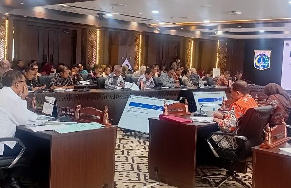 Komisi A DPRD DKI bersama eksekutif melakukan Rapat Pra Anggaran Pendapatan dan Belanja Daerah (APBD) DKI Jakarta Tahun 2027, Kamis (5/3/2026), yang dipimpin Ketua Komisi A DPRD DKI Jakarta, Inggard Joshua. *Ist