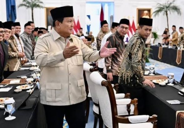 Presiden Prabowo Subianto mengundang para ulama ke Istana Negara untuk mendengarkan aspirasi umat Islam terkait kondisi global terkini, Kamis (5/2/2026). *Ist