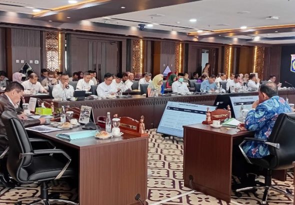 Rapat Komisi A DPRD DKI Jakarta dengan mitra eksekutif pada Jum'at (24/4/2026). *ric/andreas