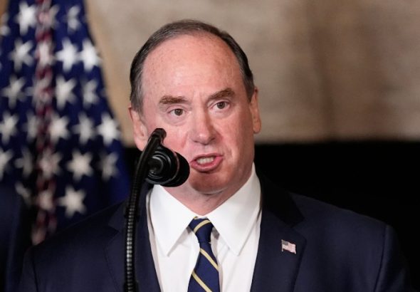 Menteri Angkatan Laut Amerika Serikat John Phelan mengundurkan diri. *Ist