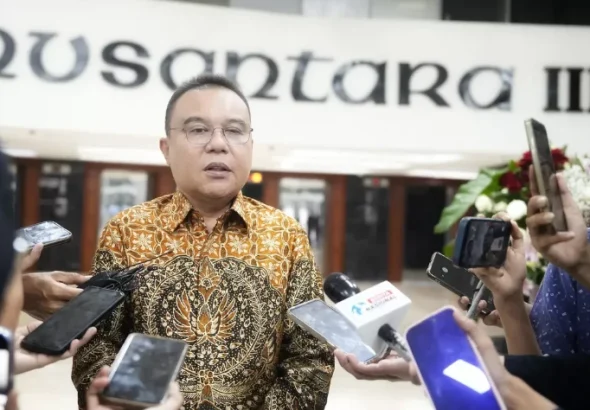 Wakil Ketua DPR Sufmi Dasco Ahmad mengimbau masyarakat dan investor untuk melepas simpanan Dolar AS, Kamis (11/6/2026). *Ist