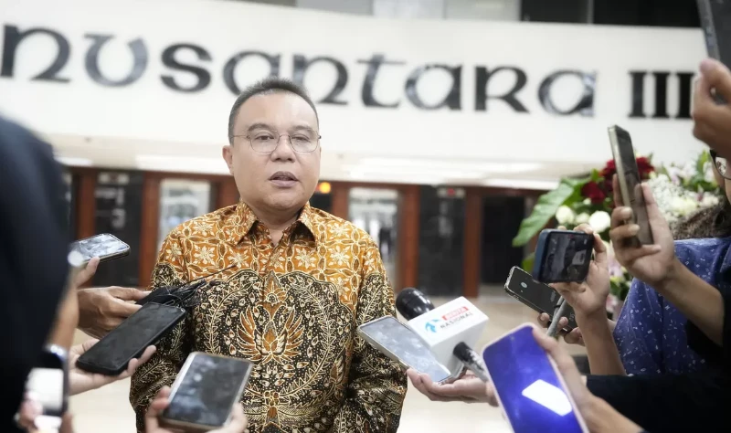 Wakil Ketua DPR Sufmi Dasco Ahmad mengimbau masyarakat dan investor untuk melepas simpanan Dolar AS, Kamis (11/6/2026). *Ist
