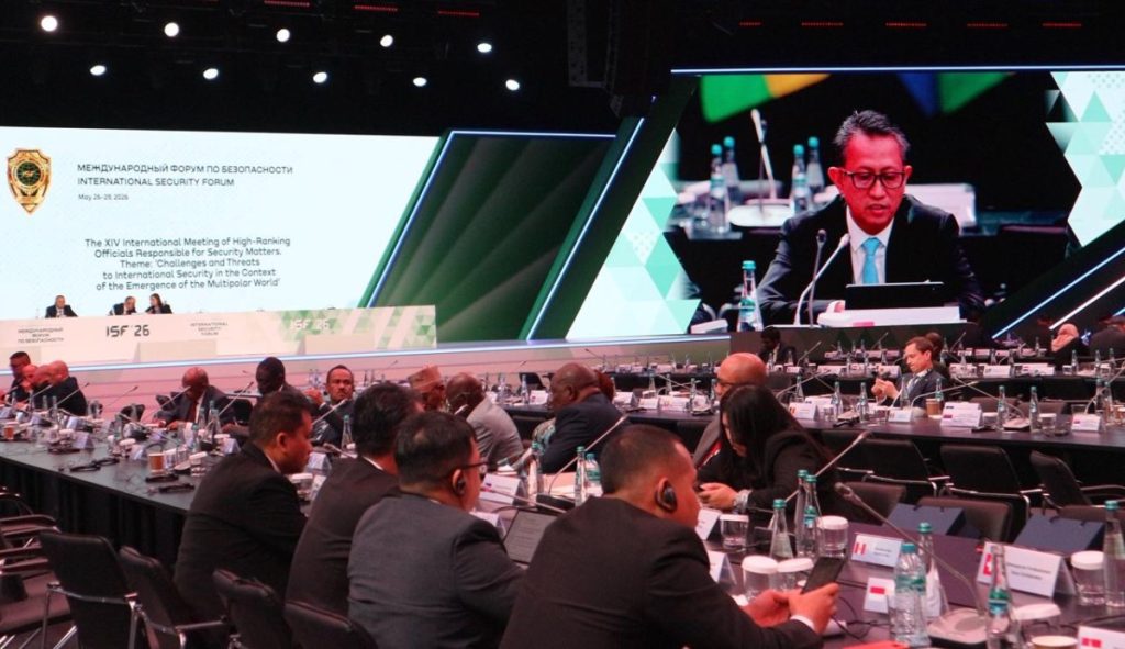 Indonesia serukan kerja sama keamanan insklusif di Forum Internasional Moskow. *Foto: Kemenko Polkam RI