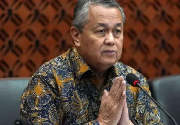 Perry Warjiyo, Gubernur Bank Indonesia, mengundurkan diri. Langkah tersebut menjadi sorotan. *Ist