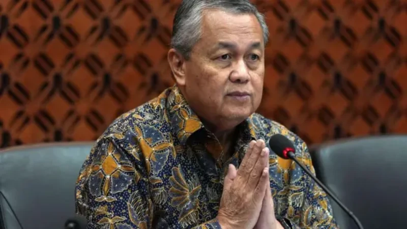 Perry Warjiyo, Gubernur Bank Indonesia, mengundurkan diri. Langkah tersebut menjadi sorotan. *Ist