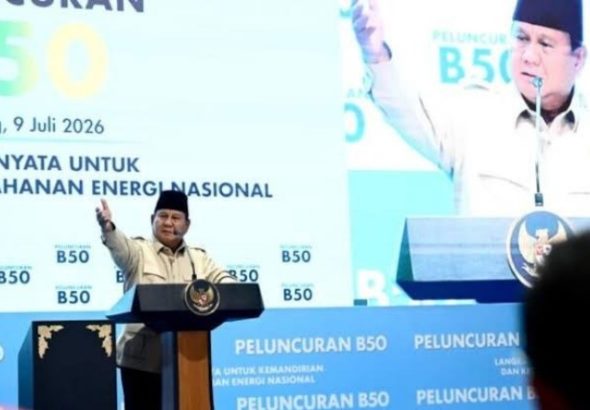 Presiden Prabowo Subianto mencanangkan Program yang diresmikan di Rest Area KM 57 Tol Jakarta-Cikampek, Karawang, Jawa Barat, Kamis (9/7/2026). *Ist