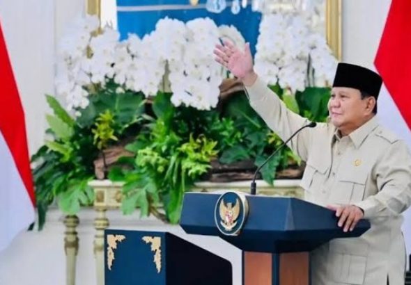 Presiden Prabowo Subianto baru baru ini telah meresmikan ground breaking Blok Abadi Masela secara virtual dari Istana Negara. *Ist