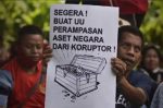 DPR dituding menolak mengesahkan RUU Perampasan Aset menjadi UU. Tudingan tersebut dinilai menyudutkan DPR. *Ist