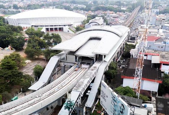 Rencana operasionalisasi LRT Velodrome - Manggarai belum terealisasi. *Ist