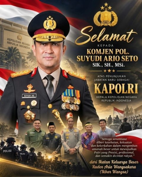 Kiyai Baequni Yasin (IKBAR Wangsakara) Sambut Kapolri Suyudi Ario Seto.*Ist