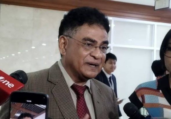 Ketua DPP PDI Perjuangan Andreas Hugo Pareira menyarankan Wakil Presiden Gibran Rakabuming Raka mundur setelah putusan Mahkamah Konstitusi (MK) terkait polemik syarat pendidikan. *Ist