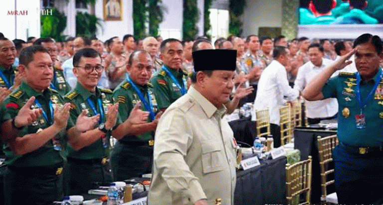 Pengamat: Pertemuan Pati TNI-Polri Konsolidasi Kekuatan Prabowo
