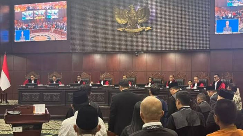Mahkamah Konstitusi (MK) telah memutuskan terkait gugatan ijazah Wakil Presiden Gibran Rakabuming Raka, pada Selasa (6/10/2026) malam. *Ist